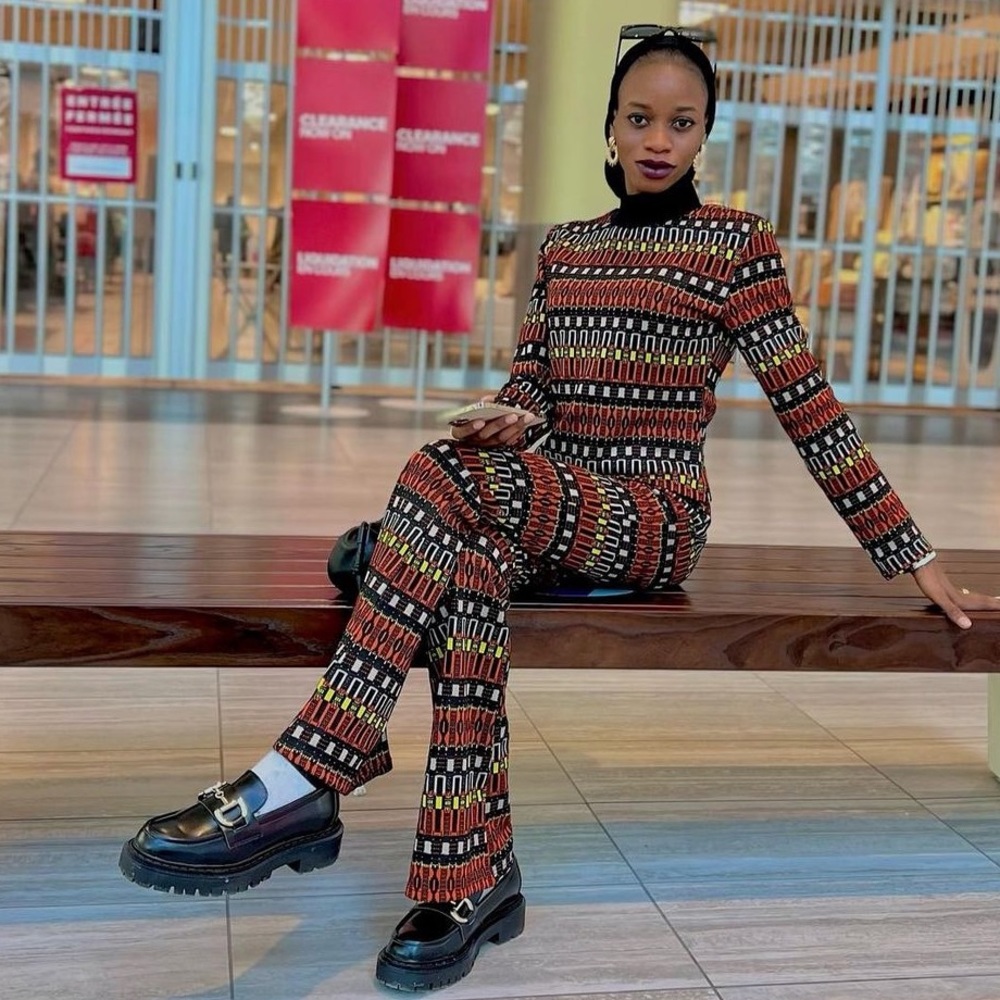 Zara Multicolor Patterned Knit Set - Picture 12 of 15